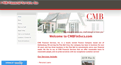 Desktop Screenshot of cmbfinsvcs.com